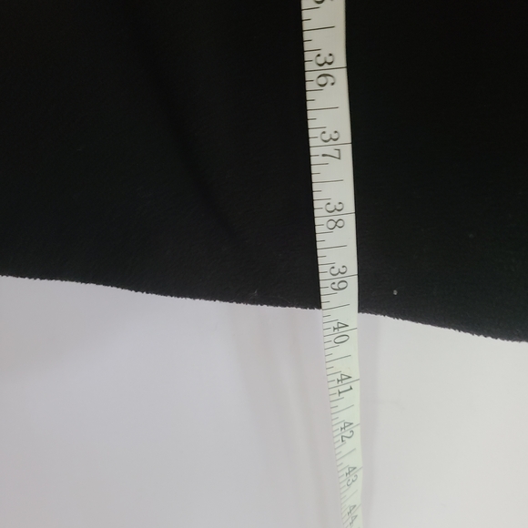 Roaman’s Plus Size 24 Black Fleece Lined Coat Button Down - Picture 9 of 11